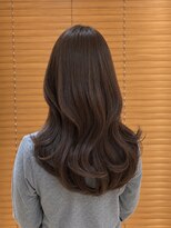 オーガニックエコ 川越(organic+eco) 20代30代秋くびれヘア/イルミナカラーオリーブベージュ/髪質改善