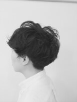 カタチヘアー(HAIR) eggplant。。。カタチ。。。外はねショートのカタチ