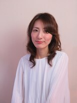 カット イン シルバー パーマで簡単アレンジ♪