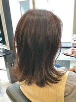 キャン 温品店(CAN)&nbsp;【CAN】春にぴったり　ミディアム外はねスタイル♪