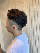 エイトタマプラ たまプラーザ店(EIGHT tamapla)&nbsp;eightたまプラ】デザインカラー_切りっぱなしボブ