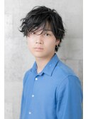 無造作パーマでこなれ感◎束感ショートスタイル