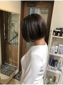 極細ハイライトで白髪ぼかしカラー