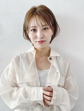 アイティー バイ アルバム 浦和店(IT by ALBUM) シースルーショート_クールショートピンクベージュ_38032