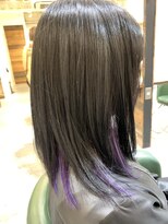 ベンチ 新宿店(bench)&nbsp;インナーカラーパープル