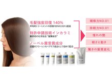 【TOKIO　インカラミ】　特許技術インカラミ・　毛髪強度回復１４０％・ノーベル賞成分フラーレン