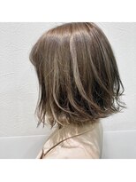 アッシュ 立川店(Ash)&nbsp;外はね/イルミナカラー/似合わせカット/くびれヘア/マッシュ