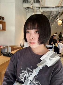 メグリ(meguri) ミニボブ×顔周りレイヤー