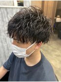 メンズカット時短スタイリング×ツイストスパイラル[博多美容室]