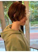 オリーブグリーン×ダークアッシュ×寒色系カラー×フレッシュ
