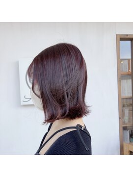 アライアオーロ(Alaiaolo) 透明感　ワインレッドカラー♪