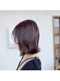 透明感 ワインレッドカラー♪