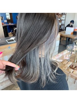 ミル 今治(1003 mille IMABALI) インナーカラー/イヤリングカラー/グレーカラー/アッシュ