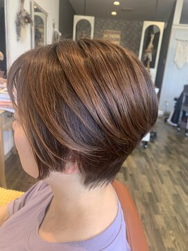 ルッカ(RUKKA hair studio) ショートで可愛い