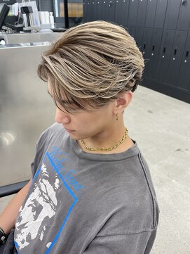 リップスヘアー 銀座(LIPPS hair) 外国人風ブロンドバレイヤージュ