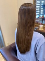 ヘアーズロー(hair's LOWE)&nbsp;【 hair's LOWE 】サラツヤストレートロング/ベージュ/ツヤ髪