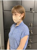 10代20代★大人かわいいダブルカラーブリーチミルクティーカラー