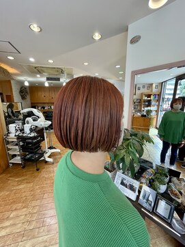 ワフトテイラー(Waft Taylor) ミニボブ＋オレンジカラー