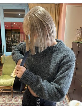 ロチカバイドールヘアー 心斎橋(Rotika by Doll hair) blonde Bob ◎