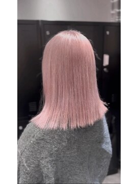 サロンドミルク 新百合ヶ丘店(salon de MiLK) ミルクティーベージュグレージュハイトーンダブルカラーインナー