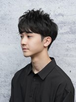 ロバーツ 国立(ROBERTS) メンズツーブロックナチュラルマッシュ×清潔感
