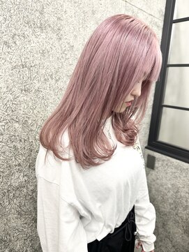 レーベン(LEBEN) 【ブリーチ2回~】ペールピンク★