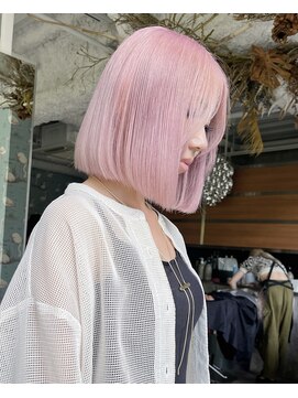 スリー(three) pink BOB