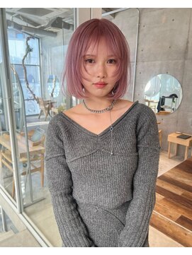 ローウェ 立川(Louwe) 立川/髪質改善/インナーカラー/ブリーチ/ショート._.