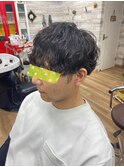 スパイラルパーマ