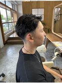 掻き上げバングショート