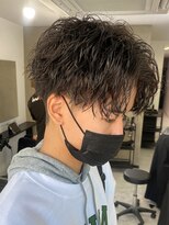 エルマーク 京橋(L-MARK)&nbsp;センターパート波巻きパーマスパイラルパーマツイストスパイラル