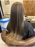 ベージュハイライト