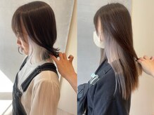 遊び心をプラス！おしゃれに差がつく【インナーカラー】