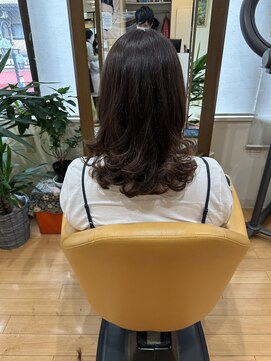 美容室ピーネックイナダ ふんわりパーマ