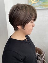 ハーツ(Heart's) 白髪ぼかし/イメチェンヘアスタイル/前髪カタログ/ショートボブ