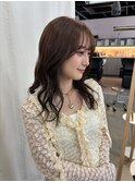 【小川　結女花】ブラウンベージュ