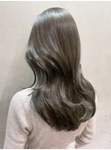 くびれヘア顔周りレイヤー美髪韓国ヘアロング_ba550321