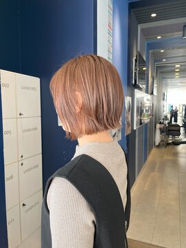 コワファースト 大分(COIFF1RST) ブリーチなしのベージュカラー