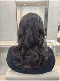 髪質改善ゆるふわコテ巻き風パーマ