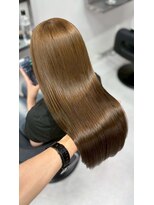 ベレーザシェルト(Beleza scelto) 15676ブリーチなしダブルカラーオリーブグレージュレイヤー