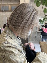 ノード(NODE)&nbsp;栄垢抜け丸みシルエットボブヘア　切りっぱなしボブ