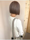 ナチュラルボブ×髪質改善ストレート