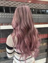 デザインサロンリア(design salon Lia)&nbsp;前髪/アンブレラカラー/こなれミディ/イメチェン/ウェーブパーマ