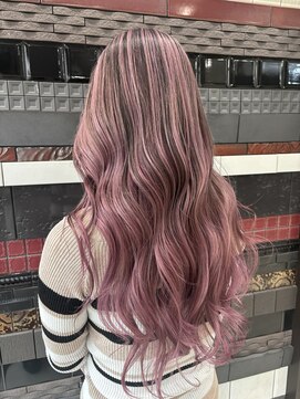 デザインサロンリア(design salon Lia) 前髪/アンブレラカラー/こなれミディ/イメチェン/ウェーブパーマ