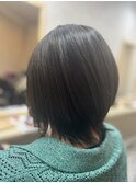 酸性ストレート＆イルミナカラー&オージュアトリートメント