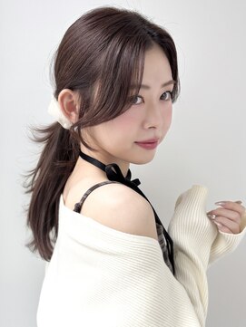 ランテルディ 渋谷(LANTERDIT) 【LANTERDIT】レイヤーカット/ミルクティーカラー/前髪/Risa