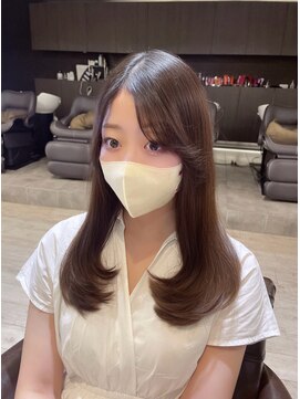 ヘアメイク シュシュ(Hair make chou chou) レイヤーカット　韓国レイヤー　髪質改善