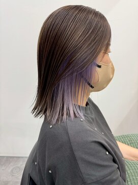 ノマド 印西牧の原千葉ニュータウン(NOMAD) 黒髪/オリーブグレー/小顔/ココアベージュ/印西牧の原駅