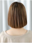 ミルクティーアッシュミストバングボブr古河20代30代40代