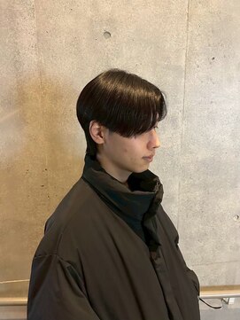 クレア 相武台(CREA) ２０代メンズセンターパートマッシュウルフ